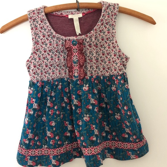 Matilda Jane Other - Matilda Jane Tunic/Dress Sleeveless Floral Print